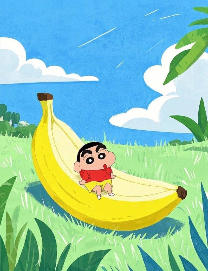 avatar quả chuối cute 27