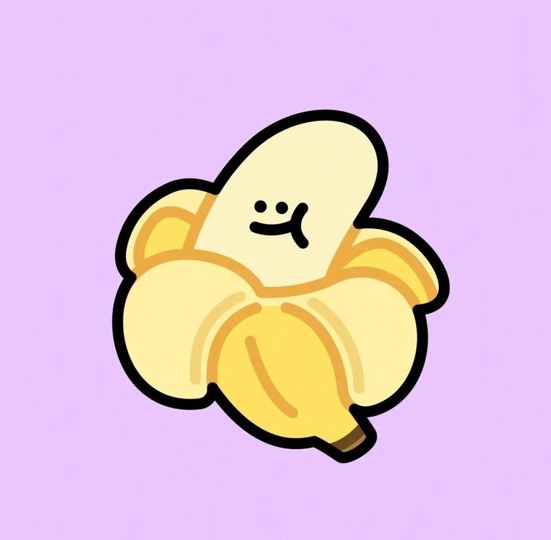 avatar quả chuối cute 28
