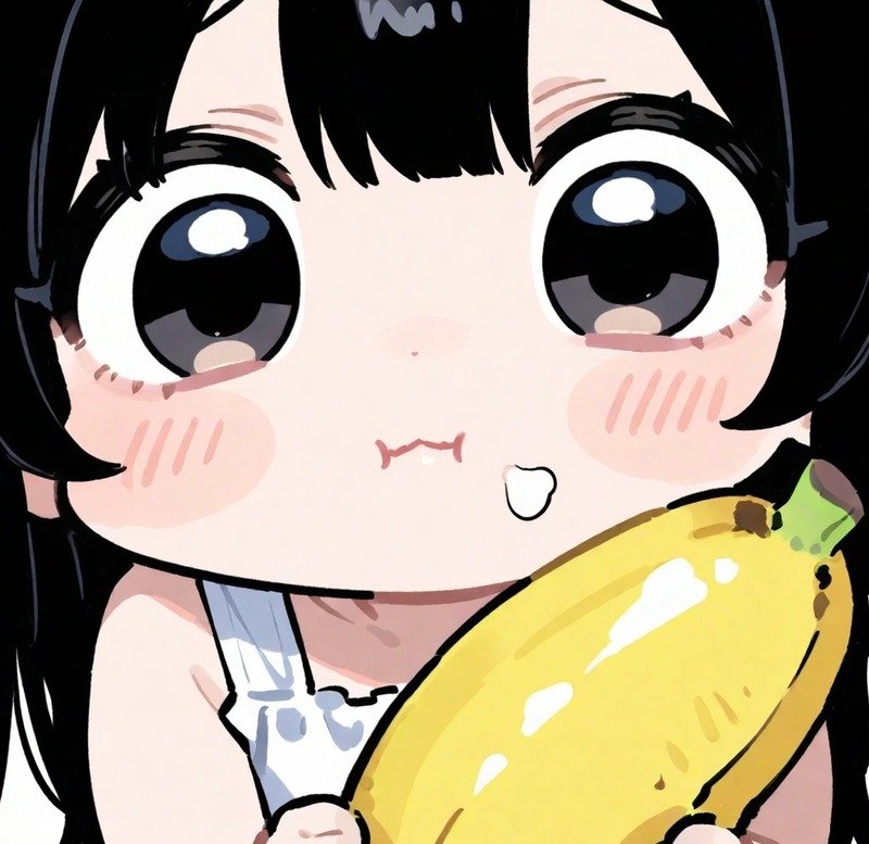 avatar quả chuối cute 33