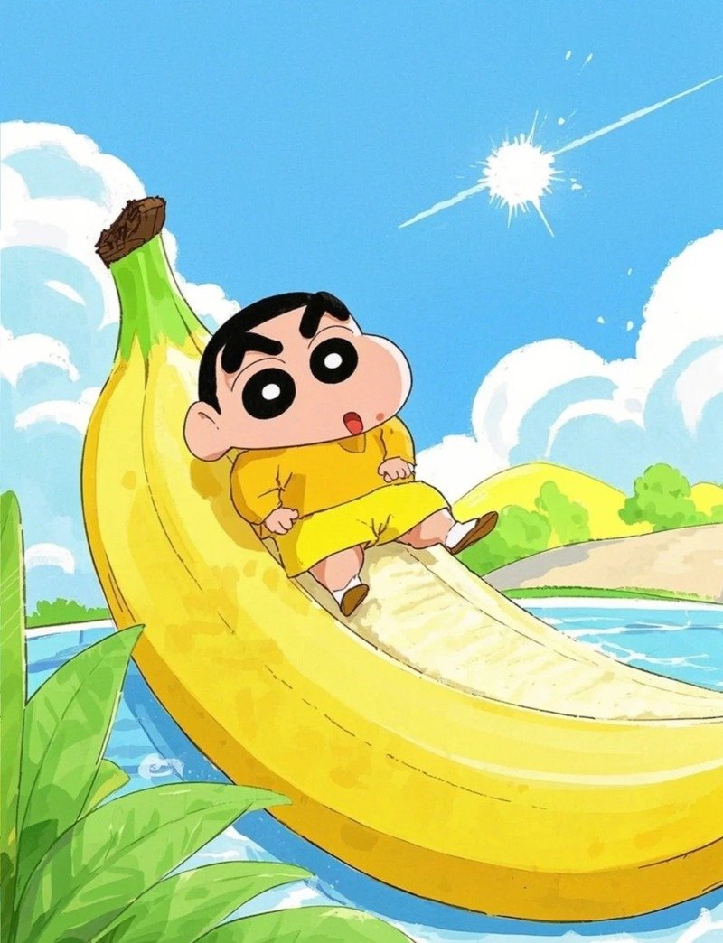 avatar quả chuối cute 4