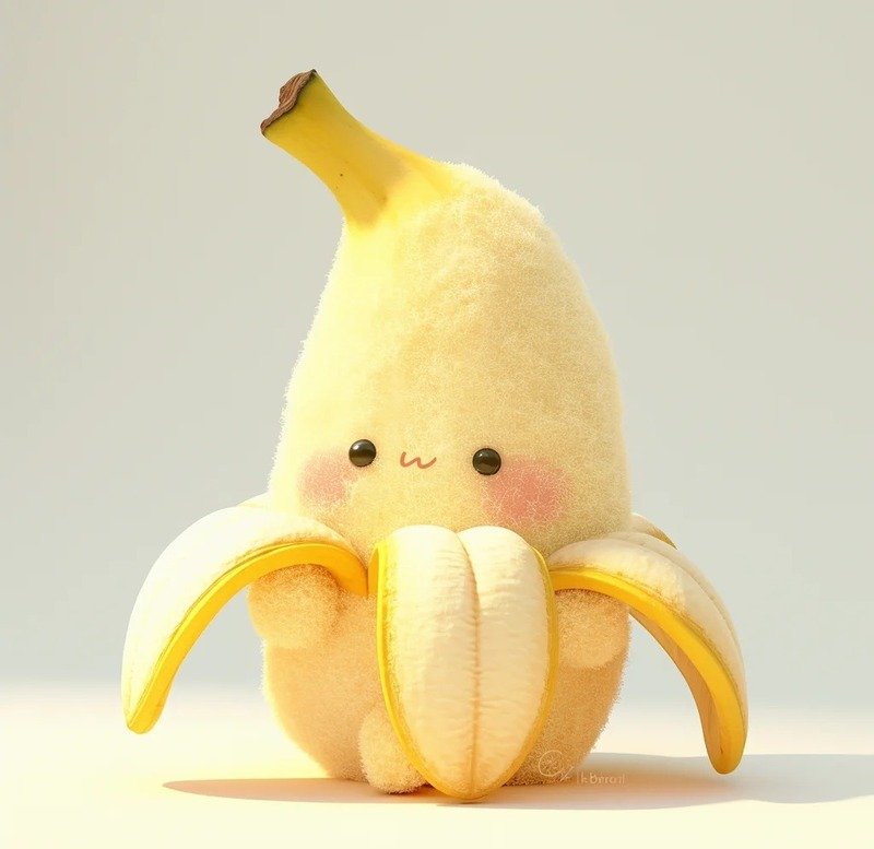 avatar quả chuối cute 5