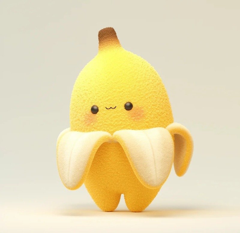 avatar quả chuối cute 7