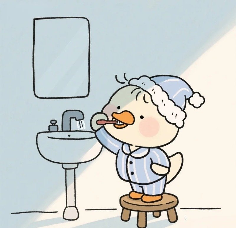 avatar vịt trắng cute 28
