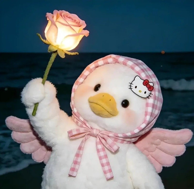 avatar vịt trắng cute 4