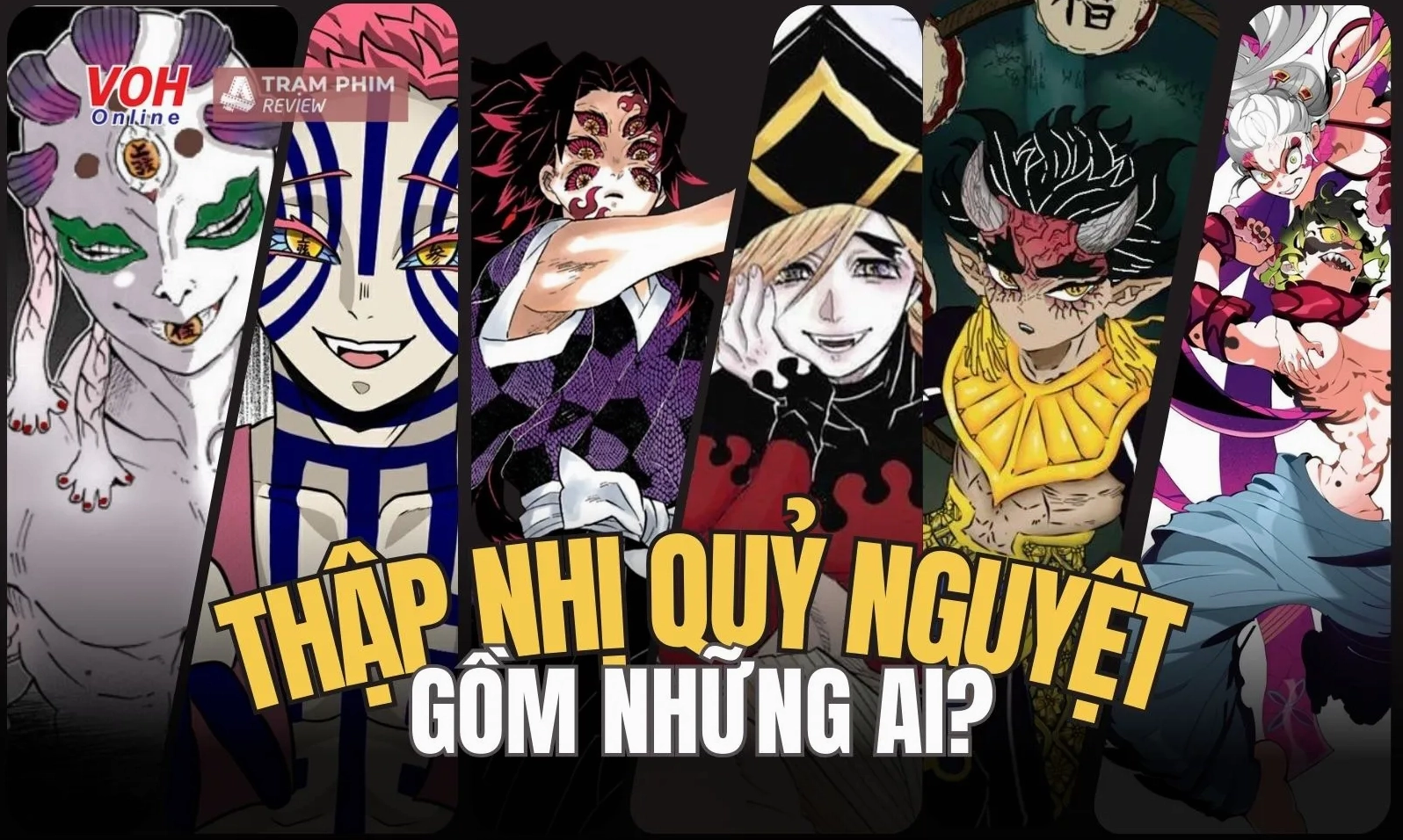Các thành viên của Thập Nhị Quỷ Nguyệt
