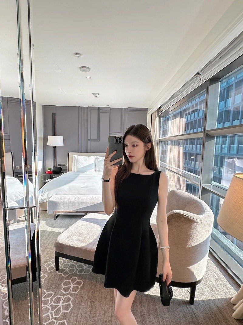 gái xinh trung quốc mặc váy ngắn 22