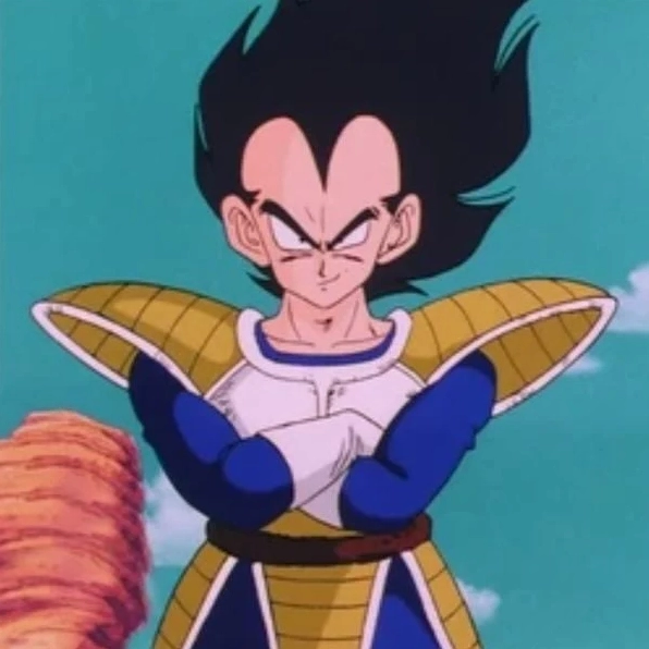 Hình ảnh Vegeta trong Dragon Ball