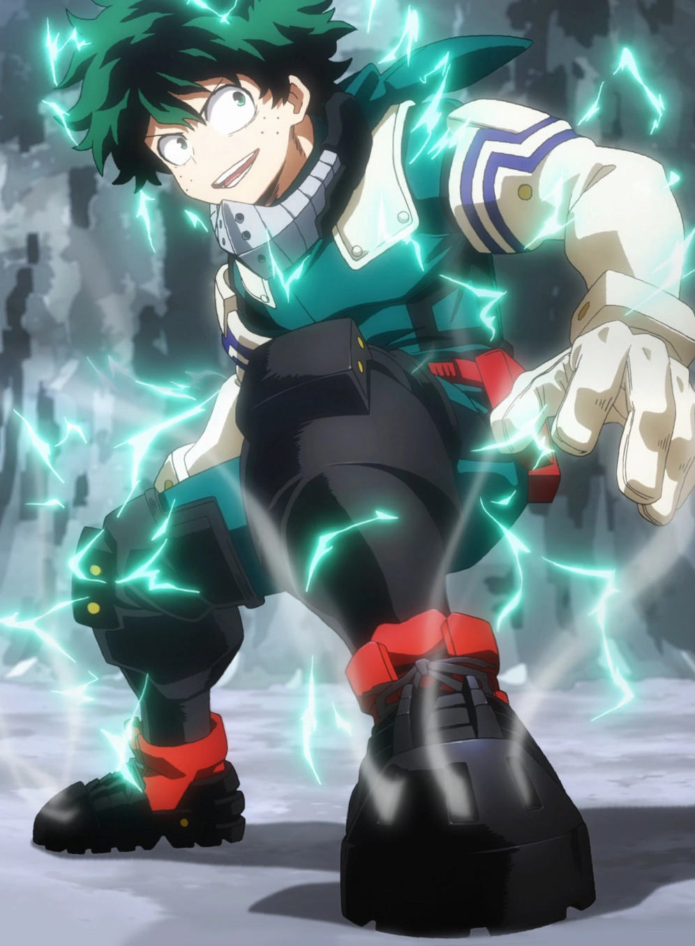 Izuku Midoriya Là Ai? Hành Trình Anh Hùng Bất Tận Từ Zero Đến Anh Hùng Số 1 Izuku Midoriya trong trang phục anh hùng