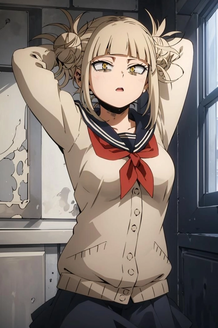 Toga Himiko với Quirk Biến hình